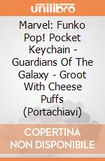 Marvel: Funko Pop! Pocket Keychain - Guardians Of The Galaxy - Groot With Cheese Puffs (Portachiavi) gioco
