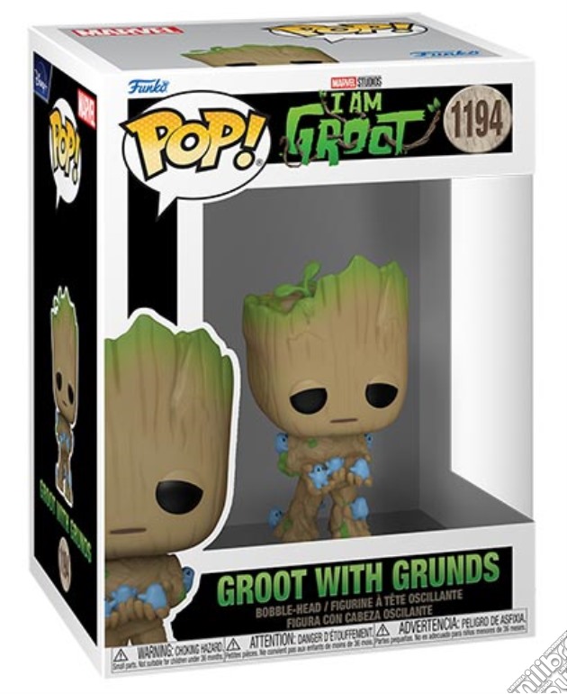 Marvel: Funko Pop! - Guardians Of The Galaxy - Groot W/ Grunds (Vinyl Figure 1194) gioco