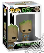 Marvel: Funko Pop! - Guardians Of The Galaxy - Groot W/ Grunds (Vinyl Figure 1194) giochi