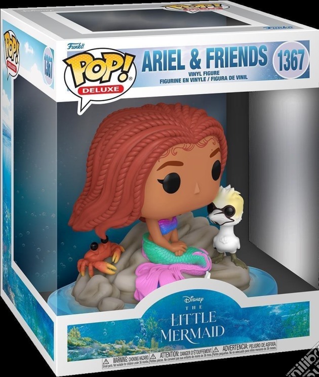 Disney: Funko Pop! Deluxe - The Little Mermaid (Live Action) - Ariel And Friends (Vinyl Figure 1367) gioco