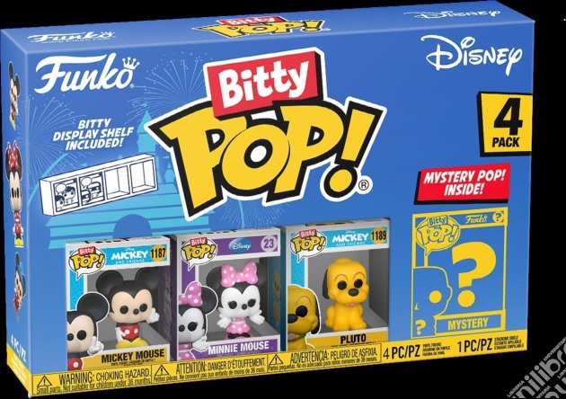 Disney: Funko Pop! Bitty POP 4 Packs - Mickey gioco