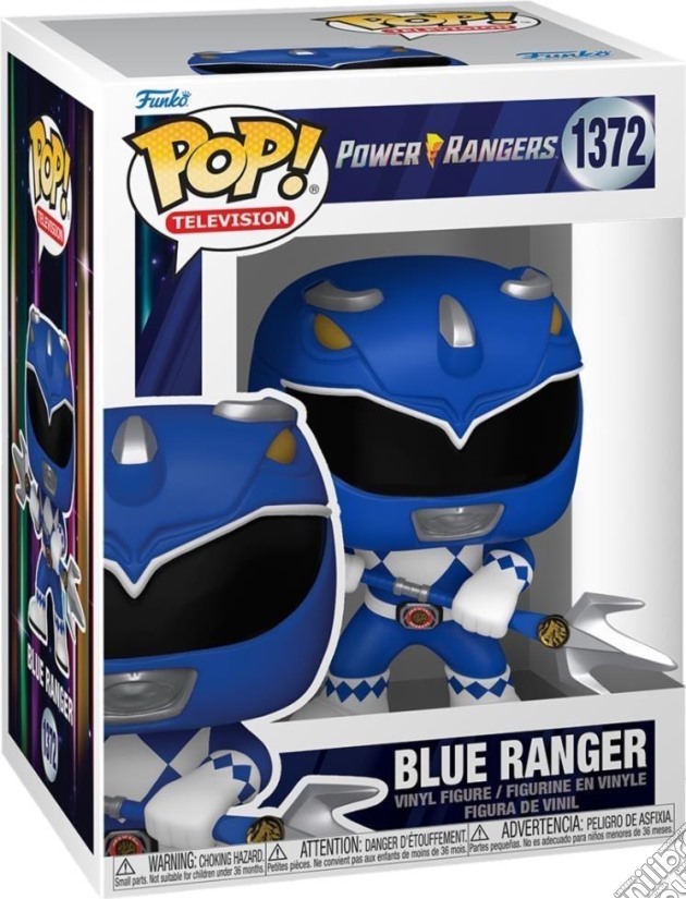 Mighty Morphin' Power Rangers: Funko Pop! Television - Blue Ranger (Vinyl Figure 1372) gioco