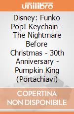 Disney: Funko Pop! Keychain - The Nightmare Before Christmas - 30th Anniversary - Pumpkin King (Portachiavi) gioco