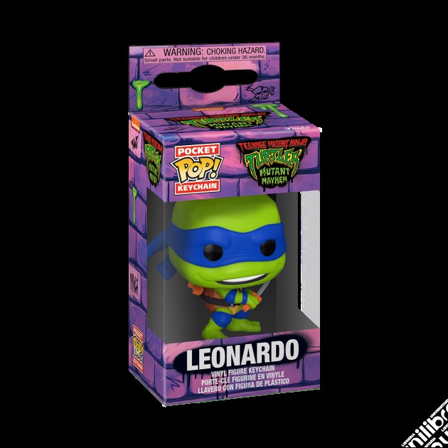 Teenage Mutant Ninja Turtles: Funko Pop! Keychain - Leonardo gioco