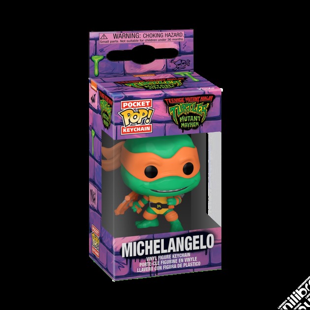 Teenage Mutant Ninja Turtles: Funko Pop! Keychain - Michelangelo gioco