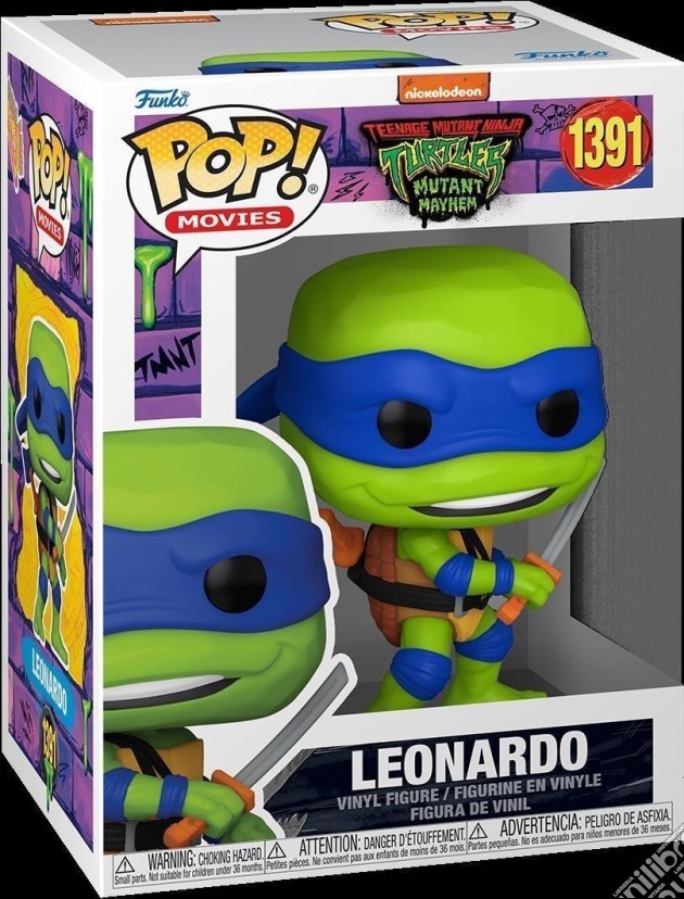 Teenage Mutant Ninja Turtles: Funko Pop! Movies - Leonardo (Vinyl Figure 1391) gioco