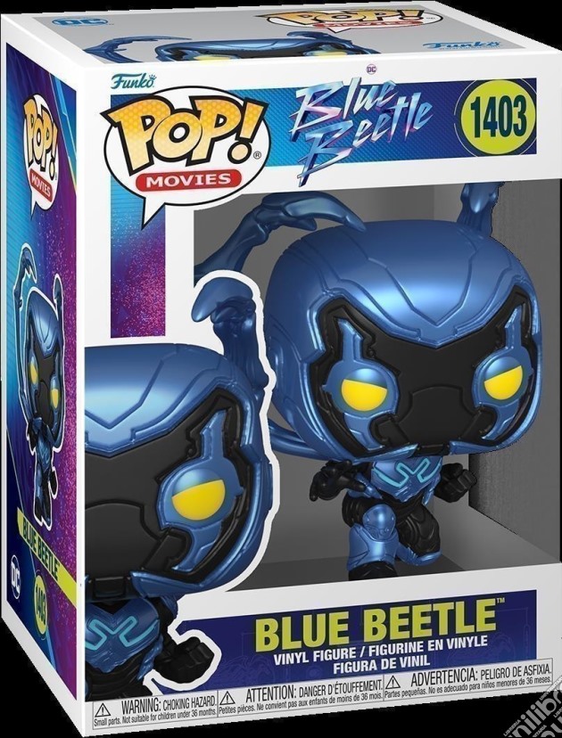 Dc Comics: Funko Pop! Movies - Blue Beetle - Blue Beetle (Vinyl Figure 1403) gioco