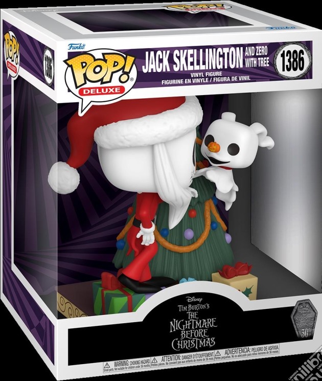 Disney: Funko Pop! Vinyl - The Nightmare Before Christmas - 30th Anniversary - Jack&Zero With Tree (Vinyl Figure 1386) gioco