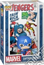 Marvel: Funko Pop! Comic Cover - Captain America (Vinyl Figure 27) giochi