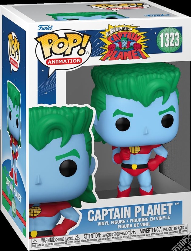 Captain Planet And The Planeteers: Funko Pop! Animation - Captain Planet (Vinyl Figure 1323) gioco