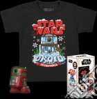Star Wars: Funko Pocket Pop! &Tee - Holiday R2D2 (MT) (Tg. M) giochi
