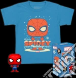 Marvel: Funko Pocket Pop! & Tee - Holiday Spider-Man Tg. M giochi