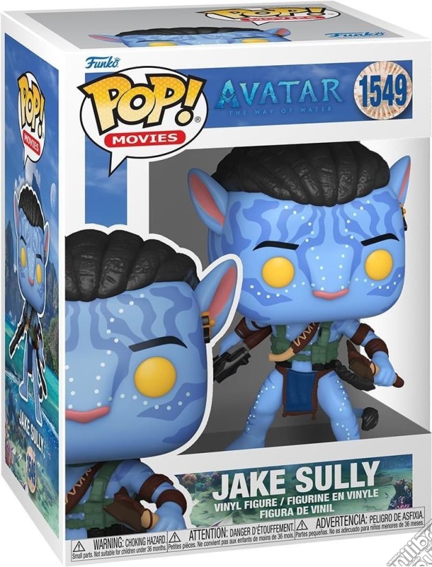 Avatar The Way of Water: Funko Pop! Movies Icons - Jake Sully (Battle) (Vinyl Figure 1549) gioco