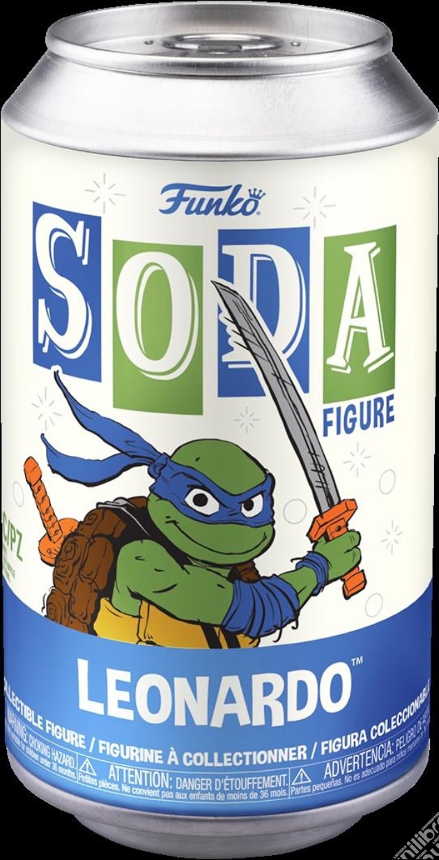 Teenage Mutant Ninja Turtles: Funko Vinyl Soda - Leo gioco