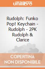 Rudolph: Funko Pop! Keychain - Rudolph - 2PK Rudolph & Clarice gioco