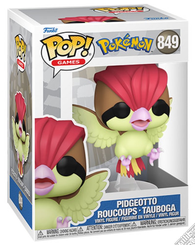 Pokemon: Funko Pop! Games - Pidgeotto (Vinyl Figure 849) gioco