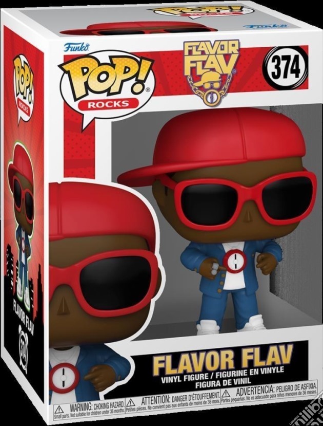Flavor Flav: Funko Pop! Rocks - Flavor of Love (Vinyl Figure 374) gioco