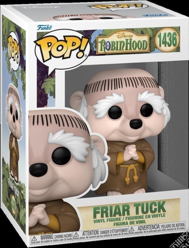 Disney: Funko Pop! - Robin Hood - Friar Tuck (Vinyl Figure 1436) gioco