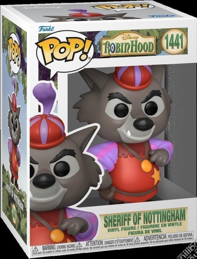 Disney: Funko Pop! - Robin Hood -  Sheriff of Nottingham (Vinyl Figure 1441) gioco