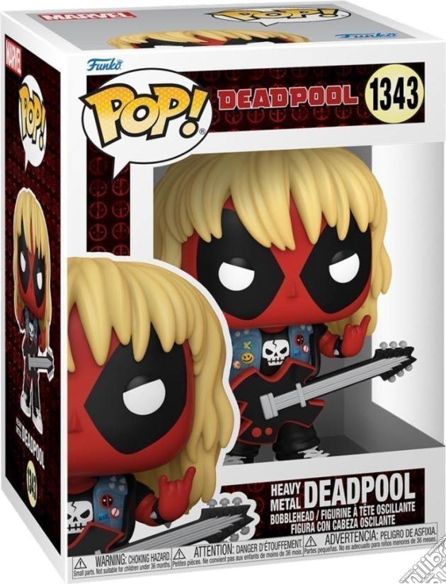Marvel: Funko Pop! - Deadpool - Heavy Metal Deadpool (Vinyl Figure 1343) gioco