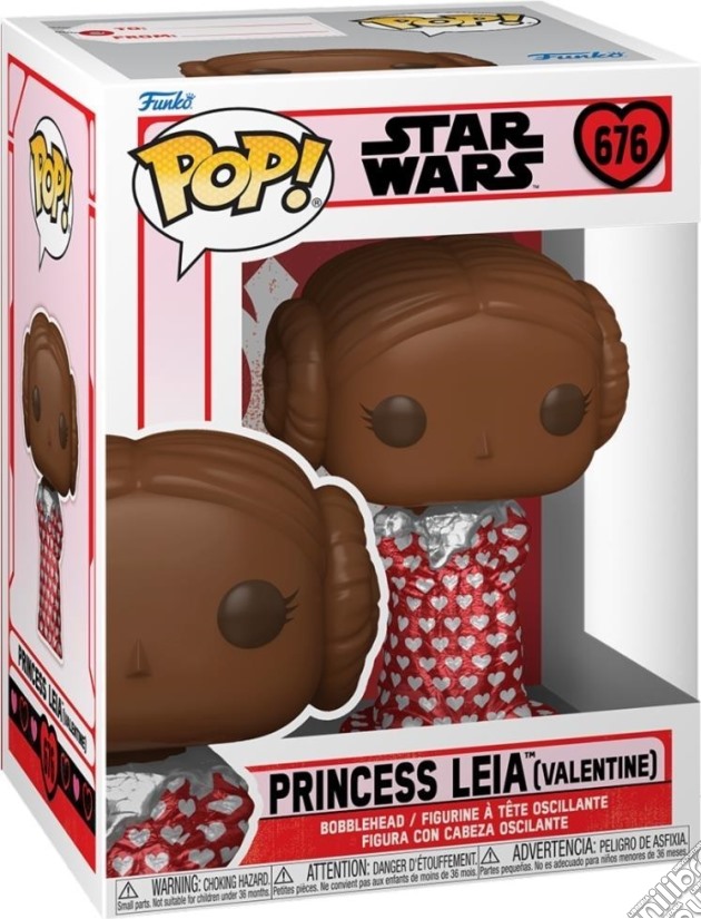 Star Wars: Funko Pop! - Princess Leia (Valentine) (Vinyl Figure 676) gioco