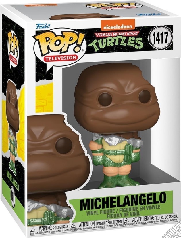Teenage Mutant Ninja Turtles: Funko Pop! Television - Michelangelo (Vinyl Figure 1417) gioco