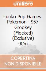 Funko Pop Games: Pokemon - 957 Grookey (Flocked) (Exclusive) 9Cm giochi