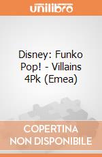 Disney: Funko Pop! - Villains 4Pk (Emea) giochi