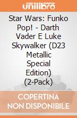 Star Wars: Funko Pop! - Darth Vader E Luke Skywalker (D23 Metallic Special Edition) (2-Pack) giochi