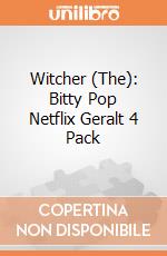 Witcher (The): Bitty Pop Netflix Geralt 4 Pack giochi