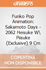 Funko Pop Animation: Sakamoto Days - 2062 Heisuke W\ Piisuke (Exclusive) 9 Cm giochi