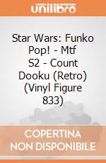 Star Wars: Funko Pop! - Mtf S2 - Count Dooku (Retro) (Vinyl Figure 833) giochi