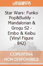 Star Wars: Funko Pop&Buddy - Mandalorian & Grogu S2 - Embo & Keibu (Vinyl Figure 842) giochi