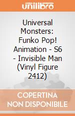 Universal Monsters: Funko Pop! Animation - S6 - Invisible Man (Vinyl Figure 2412) giochi