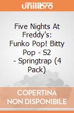 Five Nights At Freddy's: Funko Pop! Bitty Pop - S2 - Springtrap (4 Pack) giochi