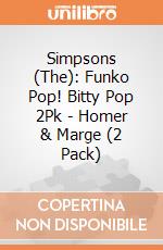Simpsons (The): Funko Pop! Bitty Pop 2Pk - Homer & Marge (2 Pack) giochi