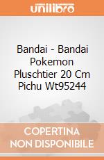 Bandai - Bandai Pokemon Pluschtier 20 Cm Pichu Wt95244 gioco