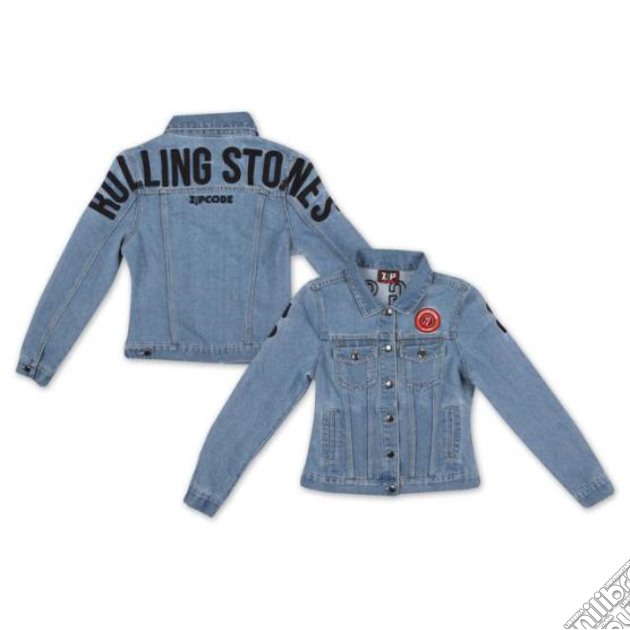Rolling Stones (The) - Arch Logo Denim (Giacca Donna Tg. L) gioco