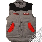 Rolling Stones (The) - Zc 15 Black-grey Contrast Puffer Vest (Piumino Senza Maniche Unisex Tg. M) gioco