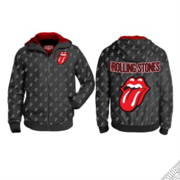 Rolling Stones (The) - Aop Tongue Patterned Zip (Giacca A Vento Unisex Tg. M) gioco
