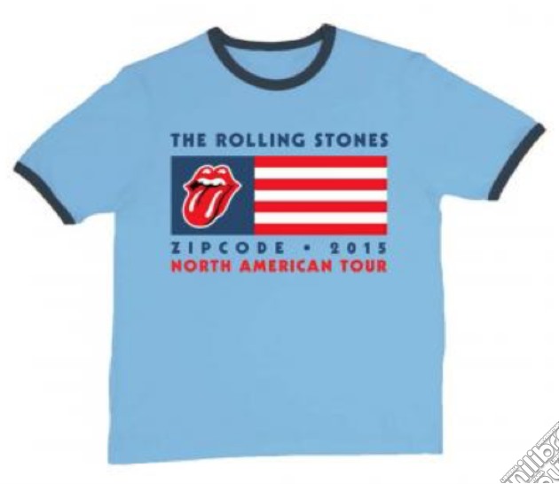 Rolling Stones (The) - Zc15 Usa Ringer White (T-Shirt Bambino Tg. M) gioco