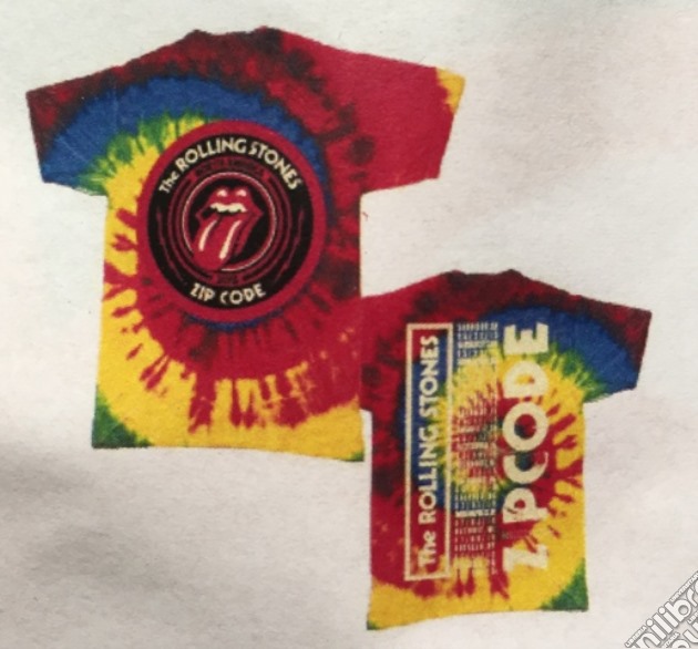 Rolling Stones (The) - Zc15 Logo Rainbow Tiedye Tour (T-Shirt Unisex Tg. 2XL) gioco