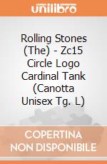 Rolling Stones (The) - Zc15 Circle Logo Cardinal Tank (Canotta Unisex Tg. L) gioco