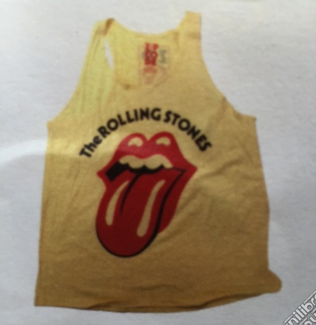 Rolling Stones (The) - Zc15 Classic Logo Yellow Tank (Canotta Donna Tg. S) gioco