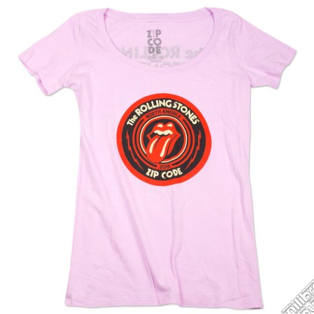 Rolling Stones (The) - Zc15 Circle Logo Lilac Db Babydoll (T-Shirt Donna Tg. M) gioco