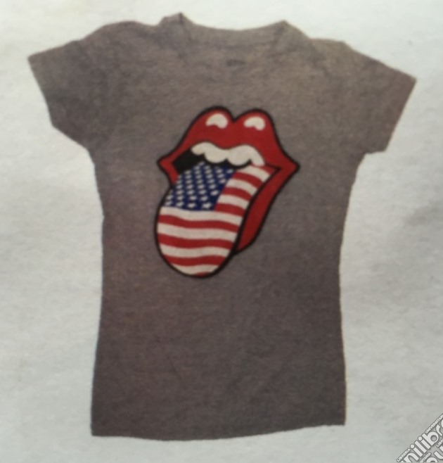 Rolling Stones (The) - Zc15 Usa Tongue Grey Db Babydoll (Vestito Donna Tg. M) gioco