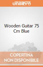 Wooden Guitar 75 Cm Blue gioco di Bontempi