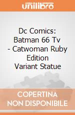 Dc Comics: Batman 66 Tv - Catwoman Ruby Edition Variant Statue gioco di Sideshow Toys