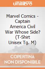 Marvel Comics - Captain America Civil War Whose Side? (T-Shirt Unisex Tg. M) gioco