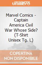 Marvel Comics - Captain America Civil War Whose Side? (T-Shirt Unisex Tg. L) gioco